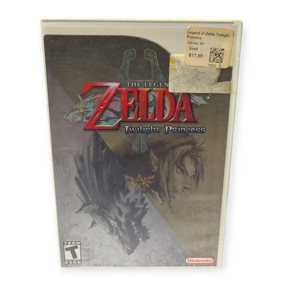 Nintendo Wii The Legend of Zelda Twilight Princess CIB Action Adventure